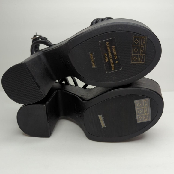 Black platform heels Y2K - Picture 4 of 6